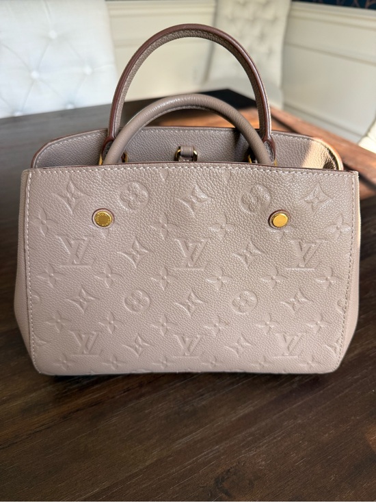 Louis Vuitton Handbags - NWT!! Louis Vuitton Monogram Empreinte Handle Satchel/Crossbody. Neutral/taupe